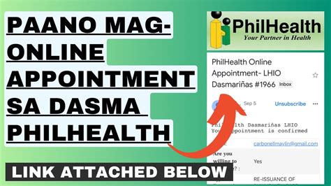 philhealth online appointment dasma.